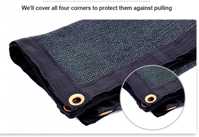 85% Blockage Wind Block Privacy Fence Netting For Playground UV Resistant Fabric Available