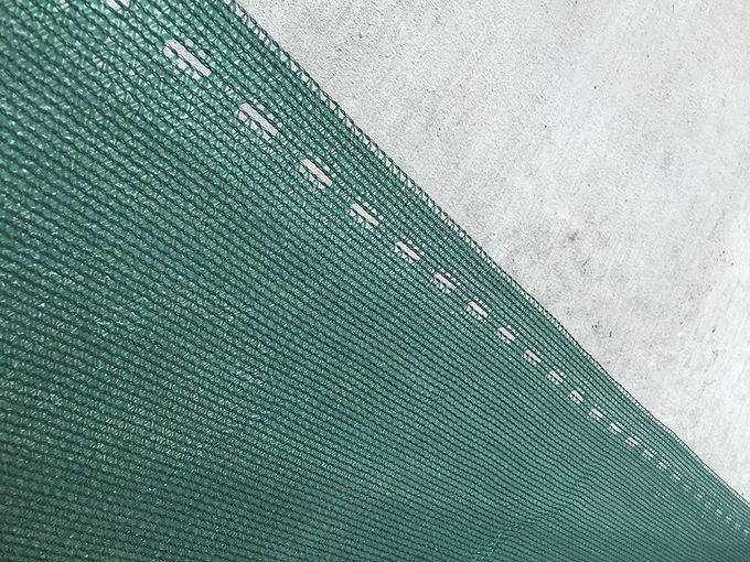 HDPE 90gsm Garden Shade Fabric , High Strength Mesh Shade Cloth 80% Rate